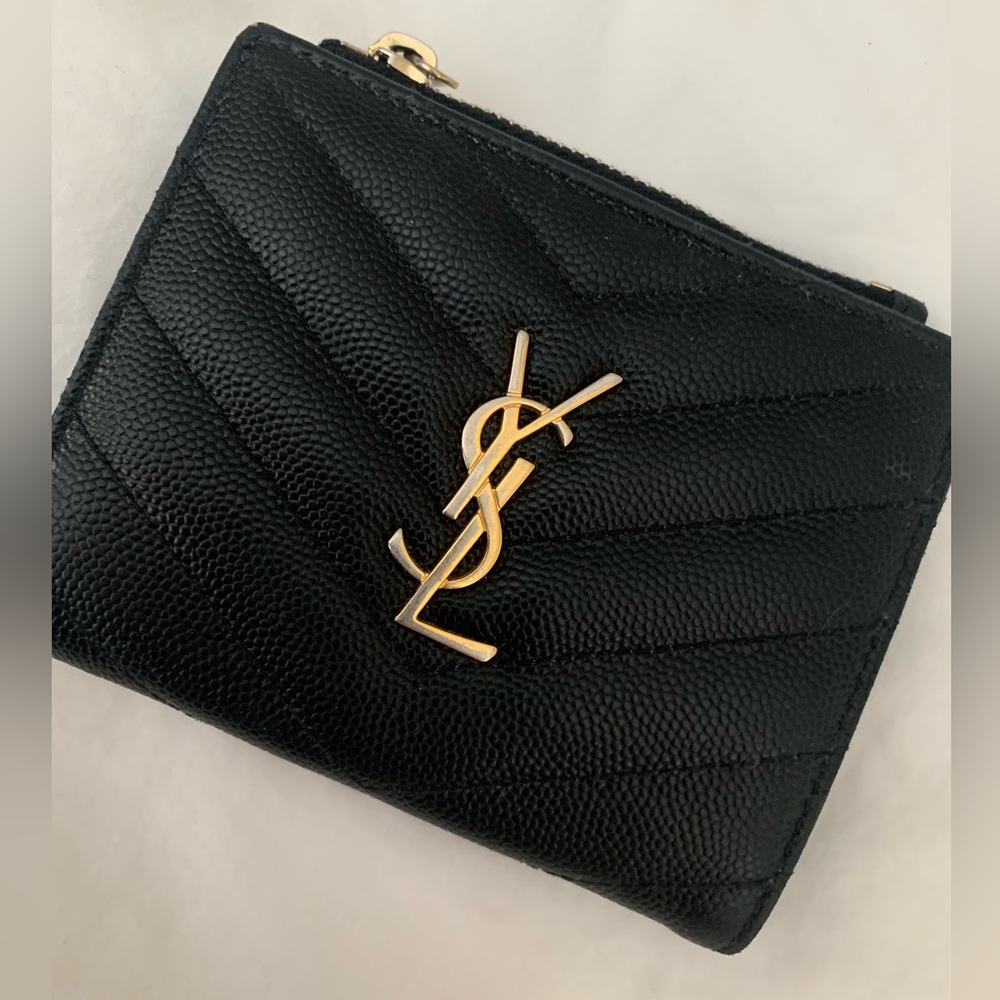 Saint Laurent YSL cassandre wallet